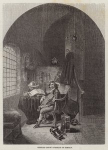 ゲルハルト・ダウの自画像 作： John Wykeham Archer